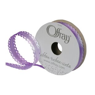 Offray Options Ribbon Lilac 15 mm x 2.7 m