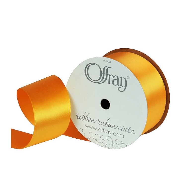 Single Ribbon Yellow Offray Single Face Satin Ribbon Yellow | Spotlight Australia
