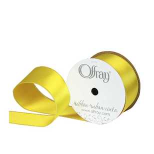 Offray Olivia Ribbon Neon Yellow