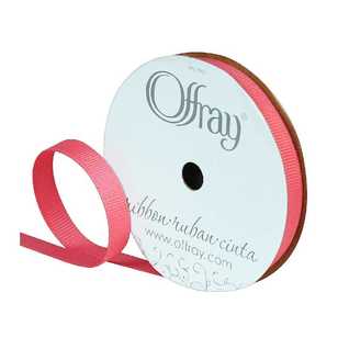 Offray Grosgrain Ribbon Circle Rose