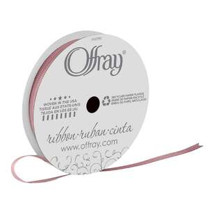 Offray Grosgrain Ribbon Coral Rose | Spotlight Australia