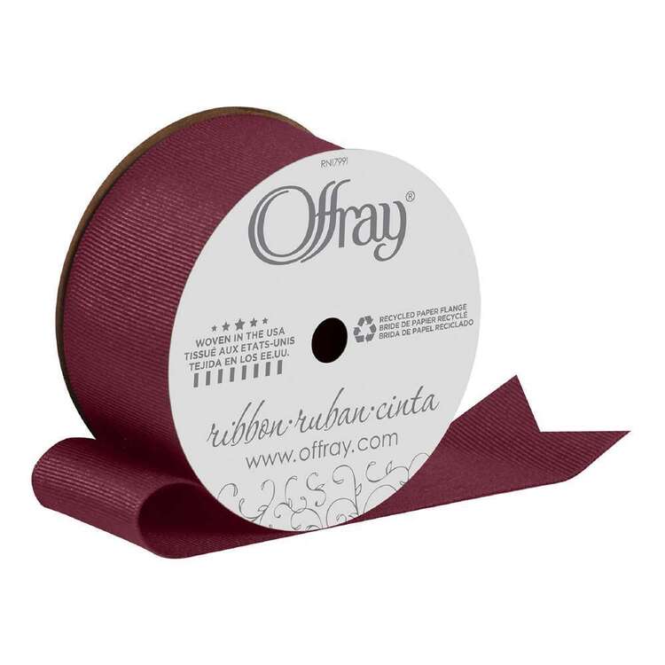 Offray Grosgrain Ribbon Sherry