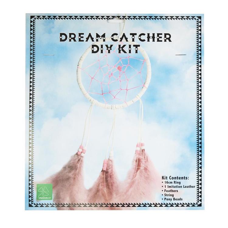 Shamrock Craft Large Dream Catcher Kit Pink 16 cm