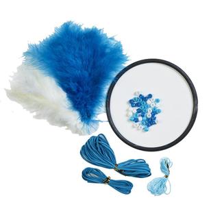 Shamrock Craft Large Dream Catcher Kit Turquoise 16 cm