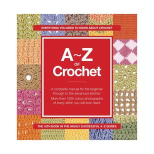 Search Press A-Z Of Crochet Book White A4