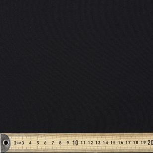 Plain 148 cm French Crepe Black 148 cm