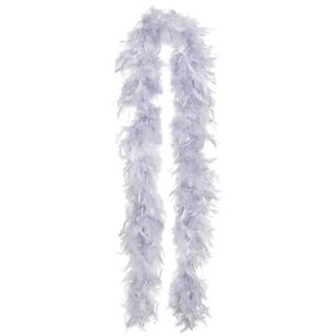 Amscan Mix n Match Feather Boa Silver 183cm