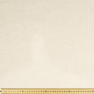 Linea 112 cm Linen Cotton Blend Fabric Natural 112 cm