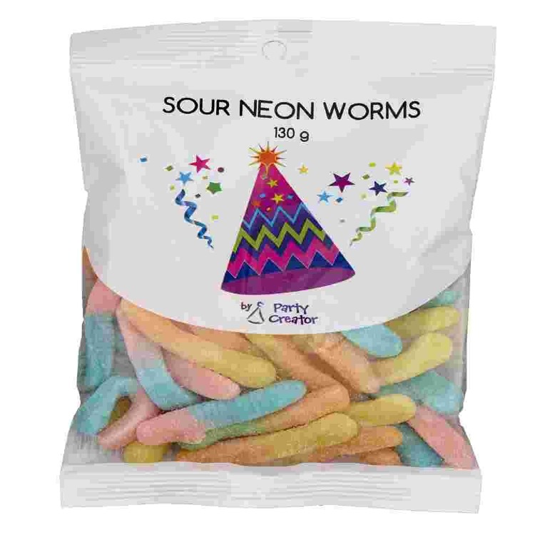 Party Creator Sour Neon Worms