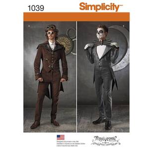 Simplicity Pattern 1039 Men's Cosplay Costume