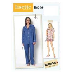 Butterick Pattern B6296 Misses' Button-Down Tops