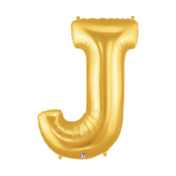 Betallic Megaloon Letter J Foil Balloon