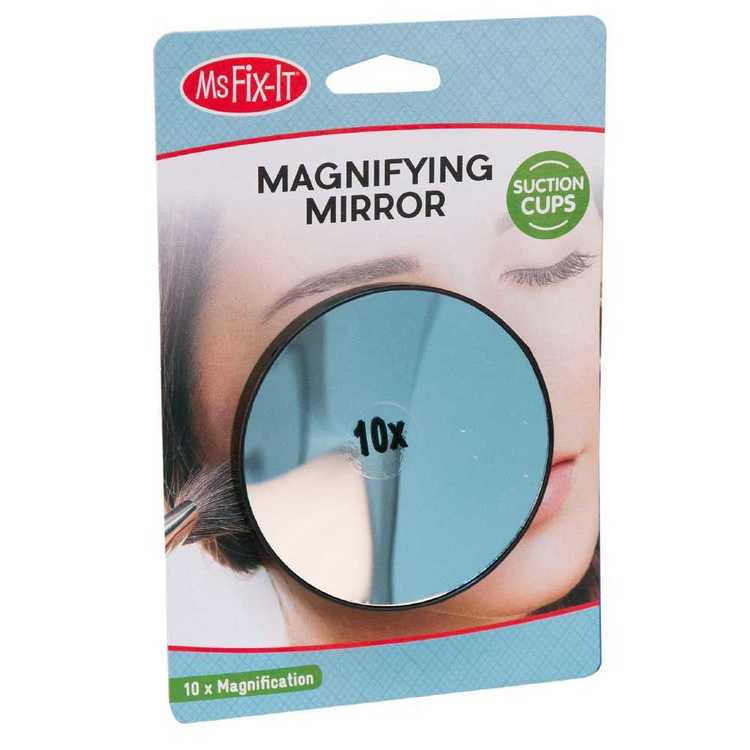 Ms Fix-It Magnifying Mirror Black
