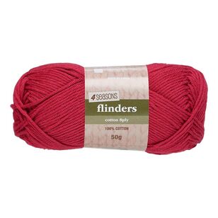 4 Seasons Flinders Cotton 8Ply Yarn 50 g Ruby 50 g