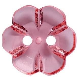Hemline Opaque Periwinkle 28 Button Hot Pink 18 mm
