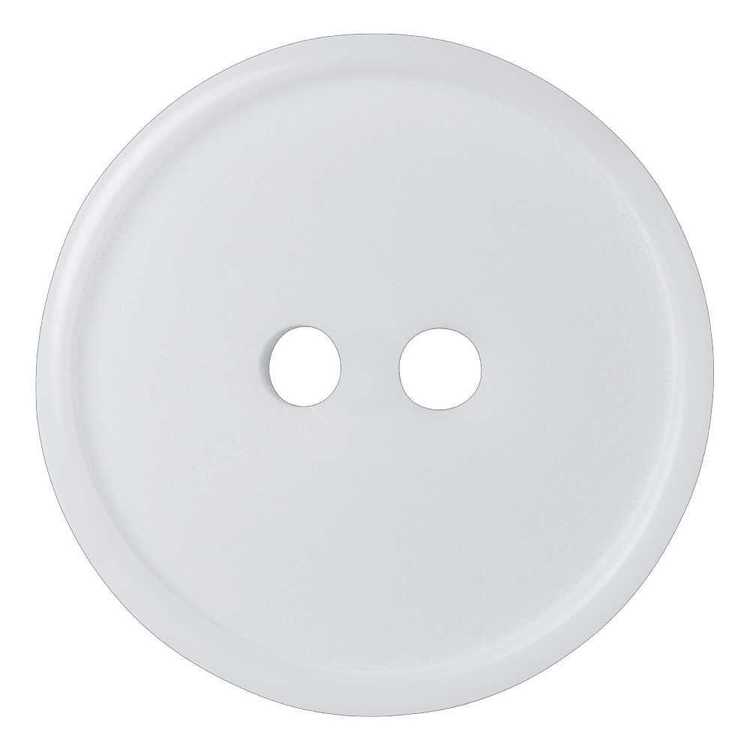 Hemline Stylist Gen 2-Hole 32 Button White 20 mm