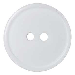 Hemline Stylist Gen 2-Hole 32 Button White 20 mm