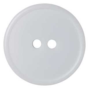 Hemline Stylist Gen 2-Hole 36 Button White 23 mm