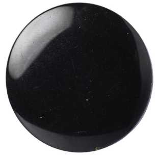 Hemline Opaque Shank 24 Button Black 16 mm