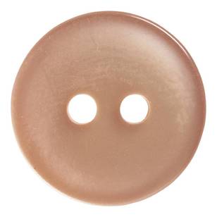 Hemline Basic Backer Button 22 Button Orange 14 mm
