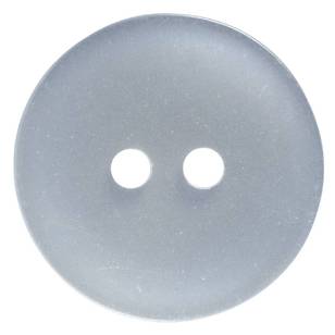 Hemline Basic Backer Button 26 Button White 16 mm