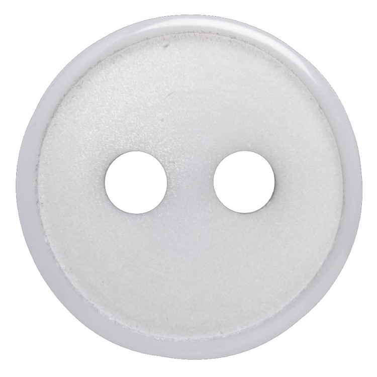 Hemline Stylist Gen 2-Hole Button Grey 11 mm