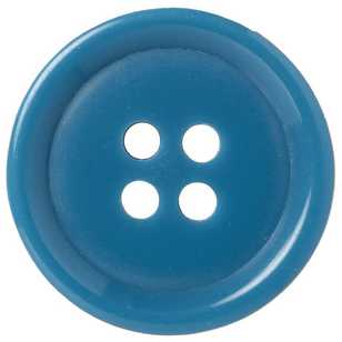 Hemline Suit Mottle 4-Hole 32 Button Bright Royal Blue 20 mm
