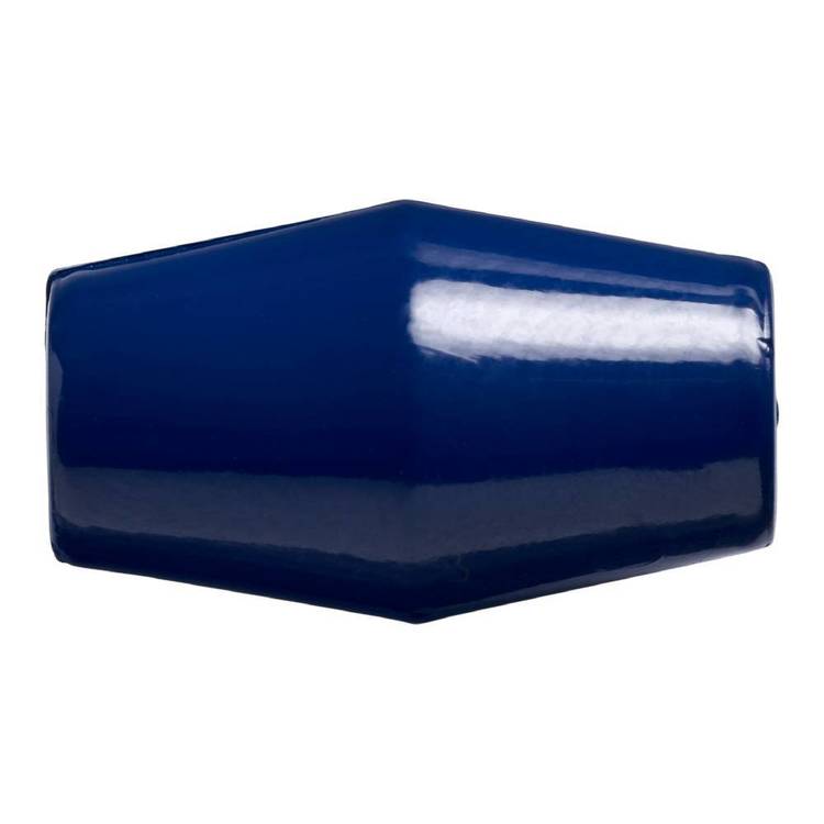 Hemline Barrel Toggle 32 Button Blue 20 mm