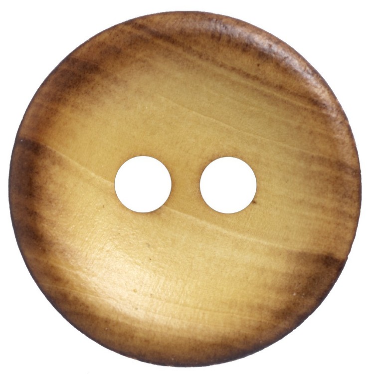 27 Button Hemline Wooden 27 Button Natural | Spotlight Australia