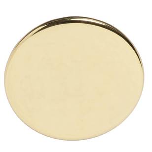 Hemline Metal Brushed Shank 34 Button Gold 22 mm
