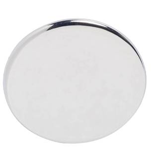 Hemline Metal Brushed Shank 34 Button Silver 22 mm