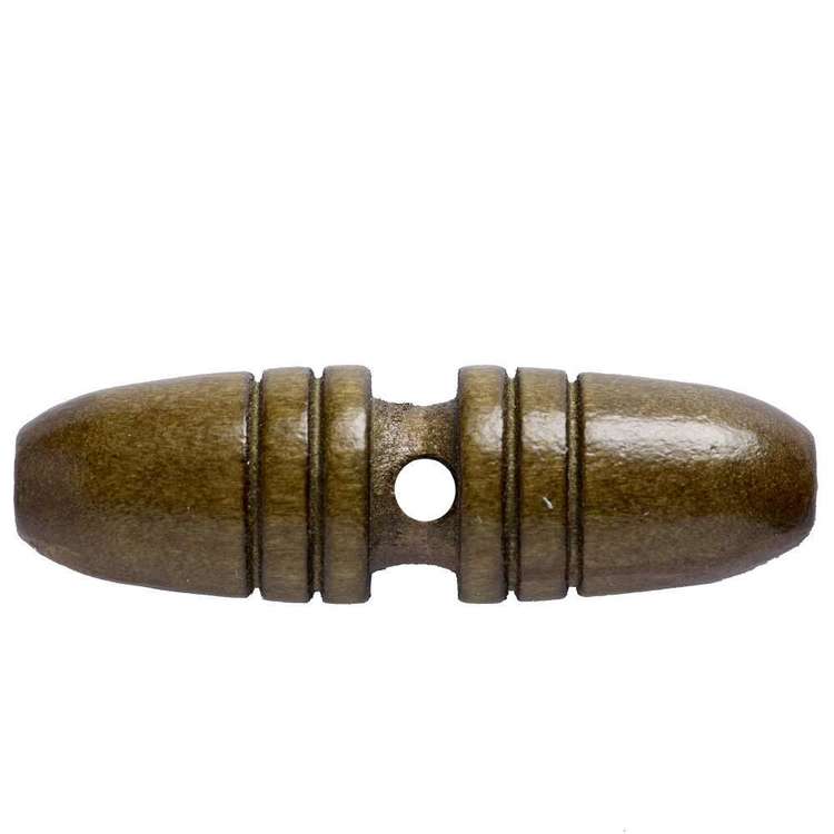 Hemline 1-Hole Toggle Button Wood 40 mm