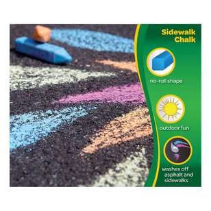 Crayola 48 Pack Sidewalk Chalk Multicoloured