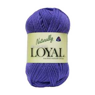 Naturally Loyal Plain 8 Ply Yarn 50 g Violet 50 g
