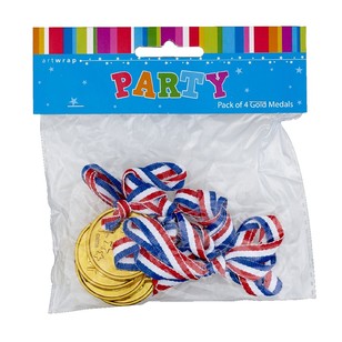 Favour Gold Medals Multicoloured