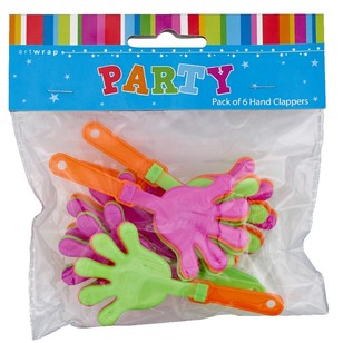 Favour Hand Clappers Multicoloured