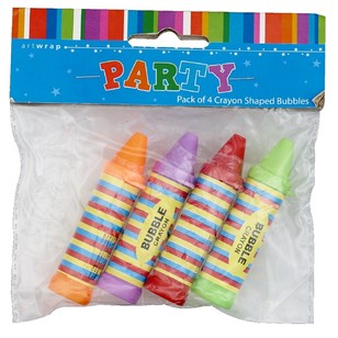 Favour Crayon Bubbles Multicoloured