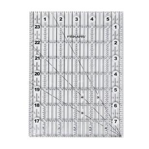 Fiskars Folding Ruler Clear 16.5 x 62 cm