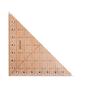 Fiskars Square & Triangle Folding Ruler Clear
