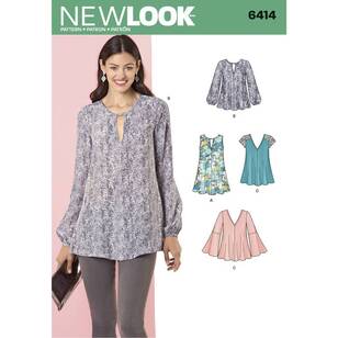 New Look Pattern 6414 Misses' Tunic & Top 8 - 20