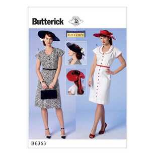 Butterick Pattern B6363 Misses' Button-Front