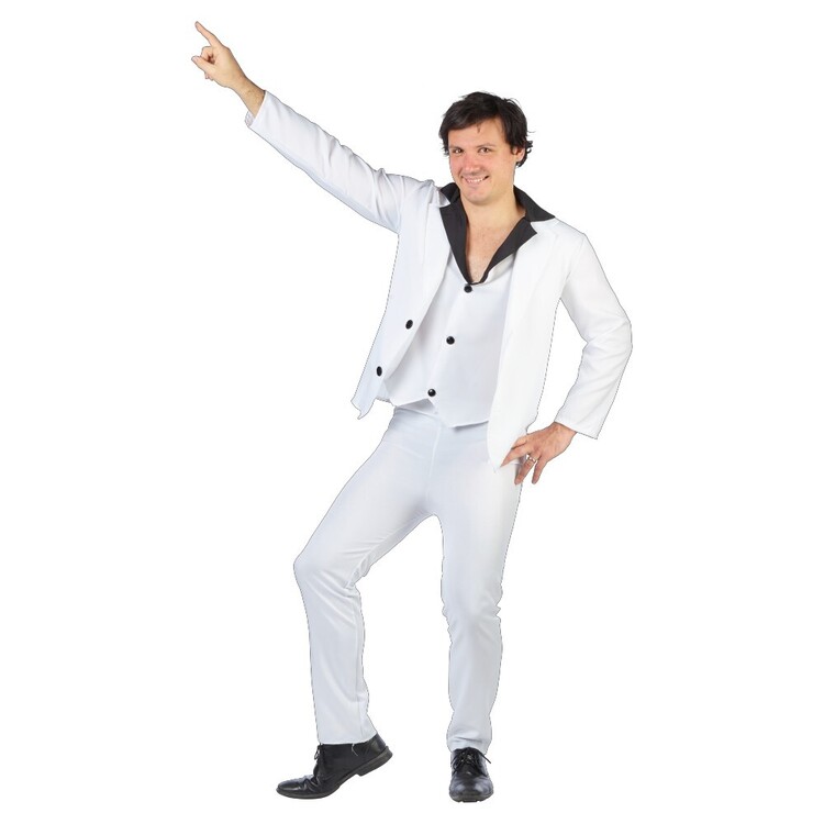 Spartys Disco Fever Adult Costume