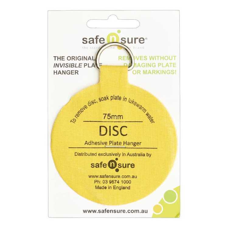 Safe N Sure Invisible Plate Hanger Disc
