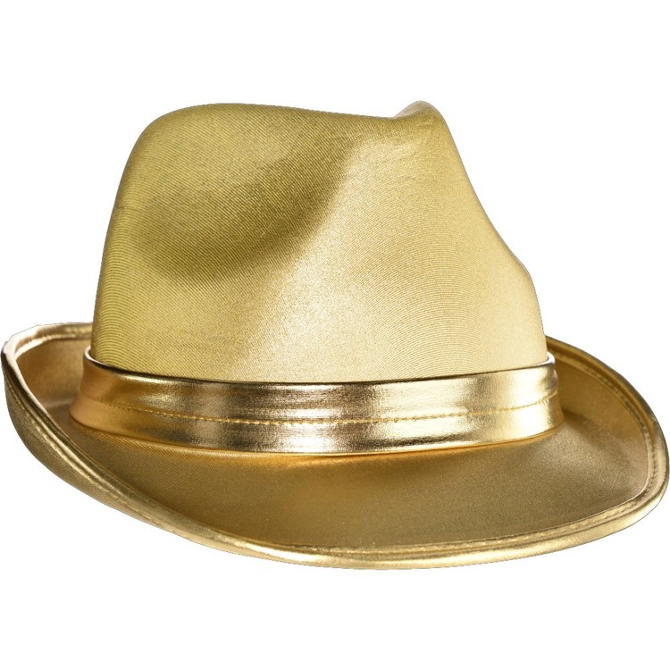 Supporter Metallic Fedora Hat