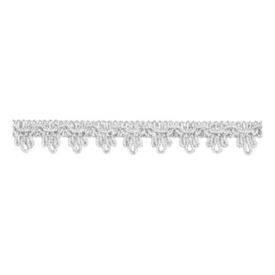Simplicity Metallic Braid Silver 122 cm