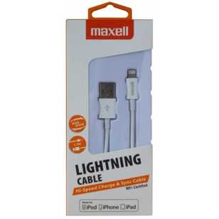 Maxell Lightning Cable Black
