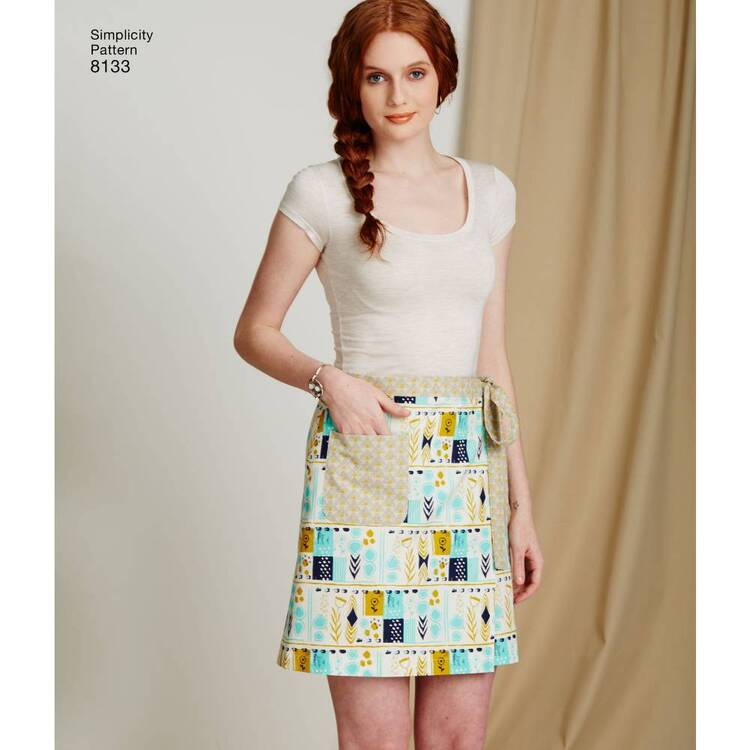 Simple Wrap Skirt Pattern Wrap Skirt Patterns For Sewing Women