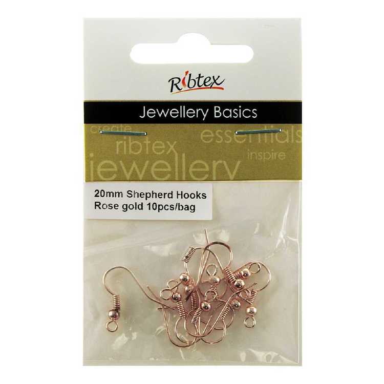 Ribtex Jewellery Basics Sheperd Hooks 10 Pack