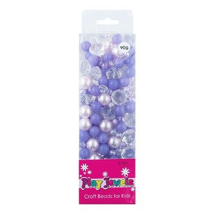 Ribtex Play Jewels Pearl & Crystal Beads Lilac 90 g
