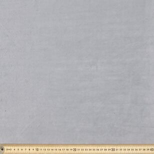Plain 148 cm Minky Fleece Fabric Grey 148 cm